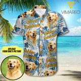 Customized Golden Retriever 3D Printed Men Shirt NEYT29