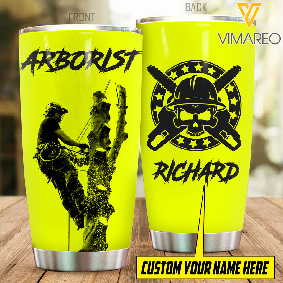 PERSONALIZED ARBORIST TUMBLER 2 COLORS NEY24SET