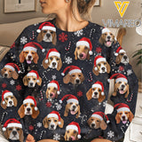 Beagle Merry Christmas Sweatshirt 3D Printed