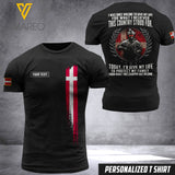 Customized Denmark Flag 3D PRINTED TSHIRT 2204NGBVQ