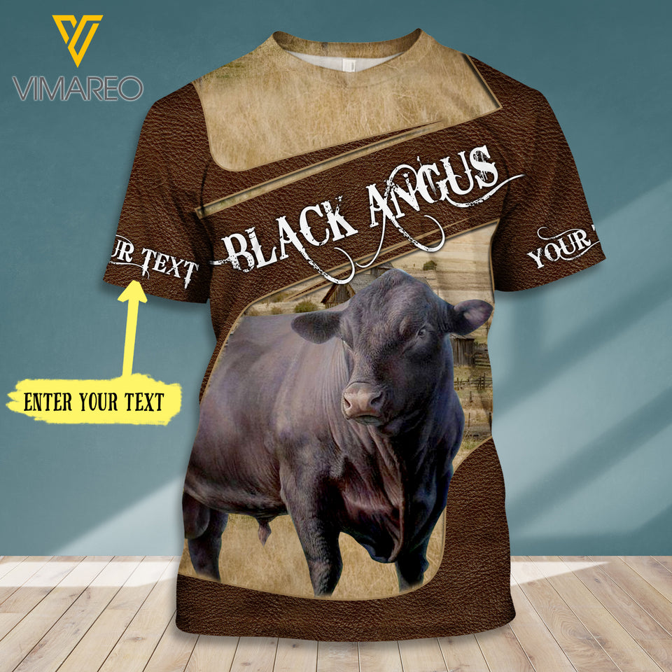 Customized Black angus 3D Printed 1606TH