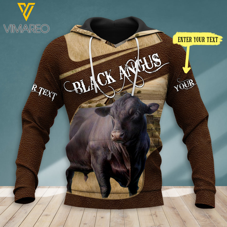 Customized Black angus 3D Printed 1606TH
