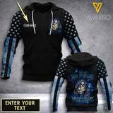 SKULL CUSTOMIZE HOODIE 3D PRINTED 2406TQ