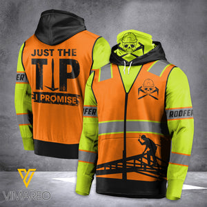 VH Roofer mask HOODIE 3D ALL PRINT 2202 PDT