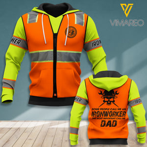 Ironworker hoodie 3d all print 1406TH