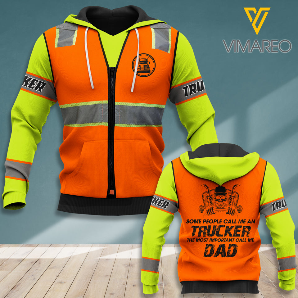 Trucker hoodie 3d all print 1406TH