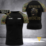 Customized German Soldier 3D Printed Shirt/Hoodie 1006N