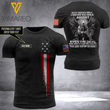 Customized August guy 3D PRINTED TSHIRT 2904NGBN
