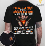July man Tshirt 3d all print 2206TQ