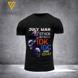 JULY MAN T-SHIRT 3D PRINTED 1405NGBN