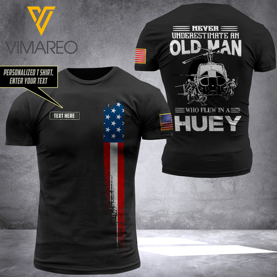 Customized USA United Stated Flew Army 3D Printed TShirt 0804NGBTQ