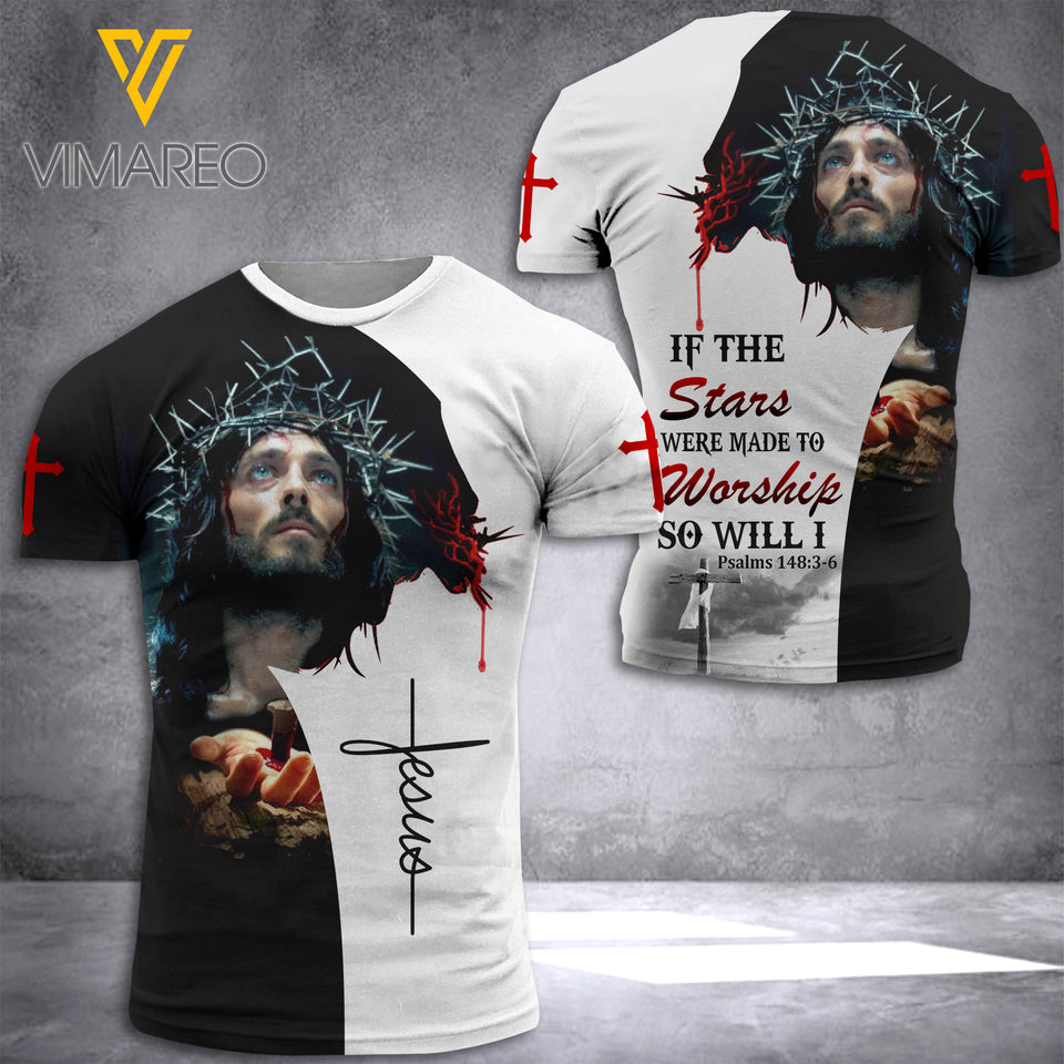 Jesus god T SHIRT 3D ALL PRINTED 1006TH