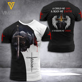 Jesus god T SHIRT 3D ALL PRINTED 1006TH