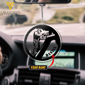 VMAH PERSONALIZED ARBORIST CAR HANGING ORNAMENT MAR-MA10