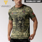 PERSONALIZED AUSTRIA ARMY TSHIRT PRINTED MAY-HQ13