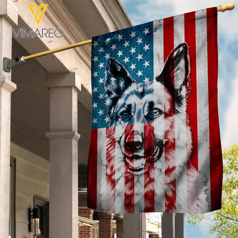 German Shepherd Dog Flag MAY-DT13