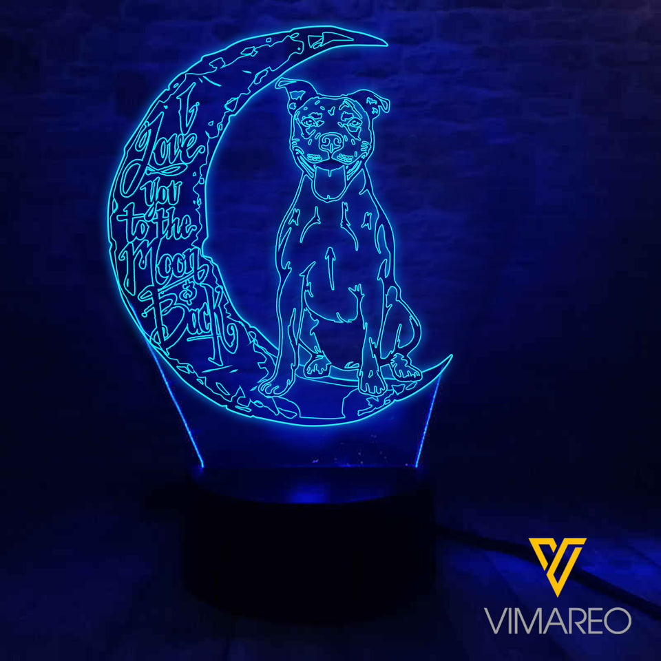 Pitbull Dog LEDLAMP MAY-DT20