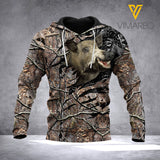 BOAR HUNTING FULL CAMO HOODIE 3D TMTL
