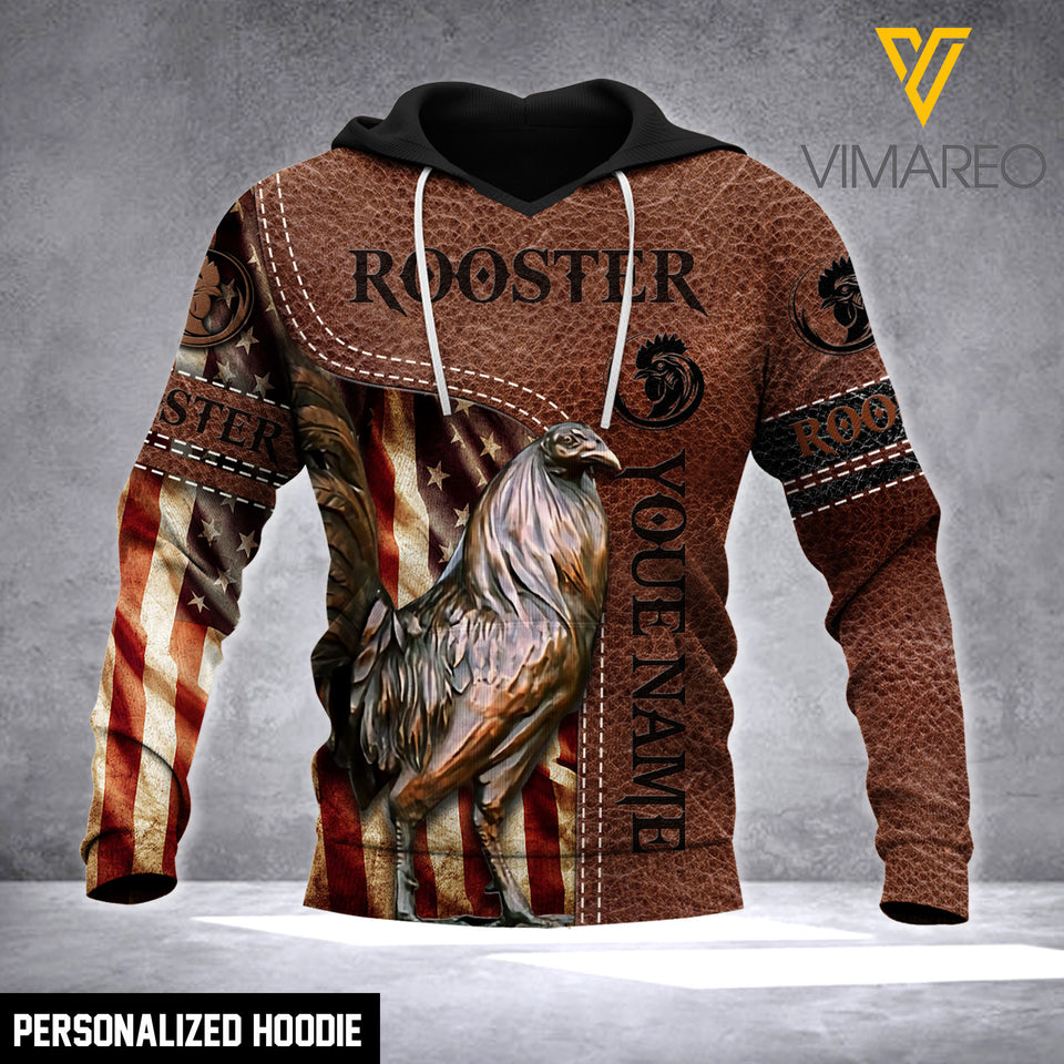 ROOSTER CUSTOMIZE HOODIE 3D TMT DA