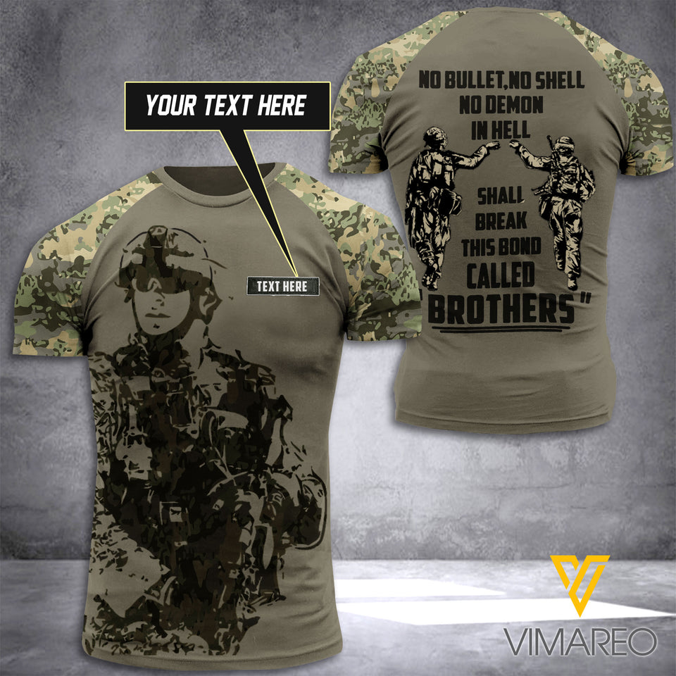 austria army CUSTOMIZE T SHIRT 3D PRINTED TL256