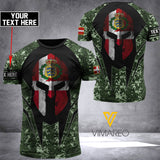 denmark CAMO CUSTOMIZE T SHIRT 3D PRINTED TMT SPARTAN
