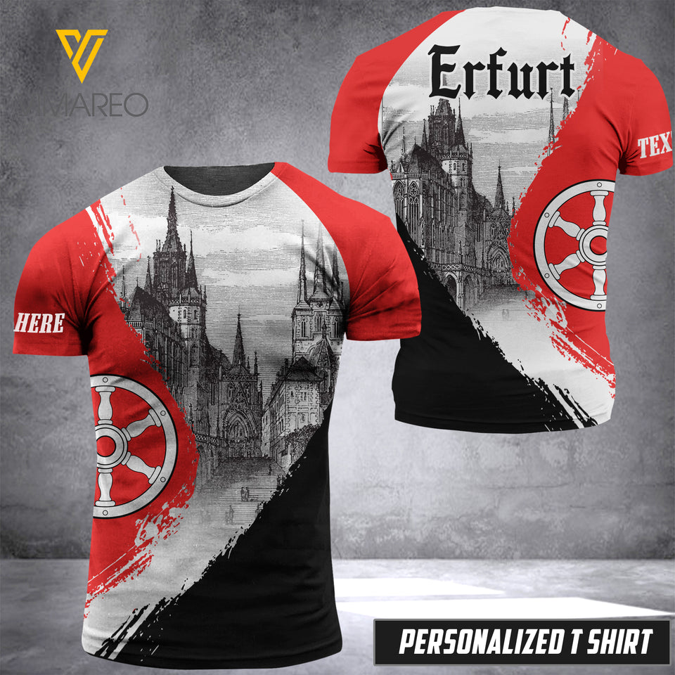 Erfurt CUSTOMIZE T SHIRT 3D PRINTED 2966