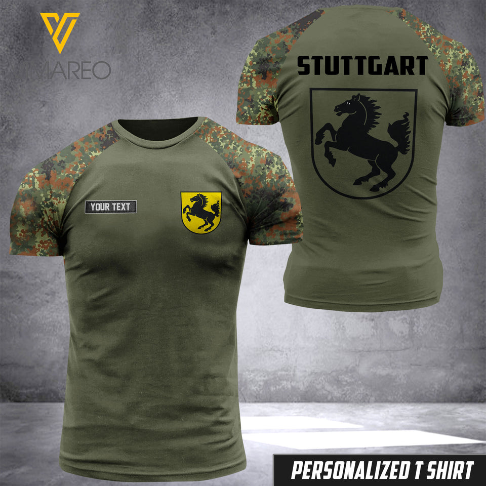 stuttgart CAMO CUSTOMIZE T SHIRT 3D PRINTED TLM