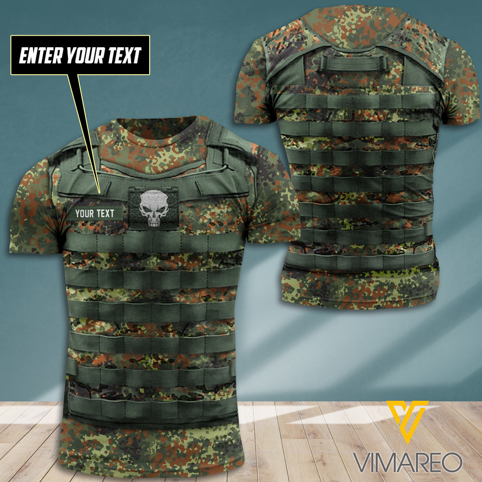 Germany SOLDIER CUSTOMIZE T SHIRT 3D PRINTED VIKING