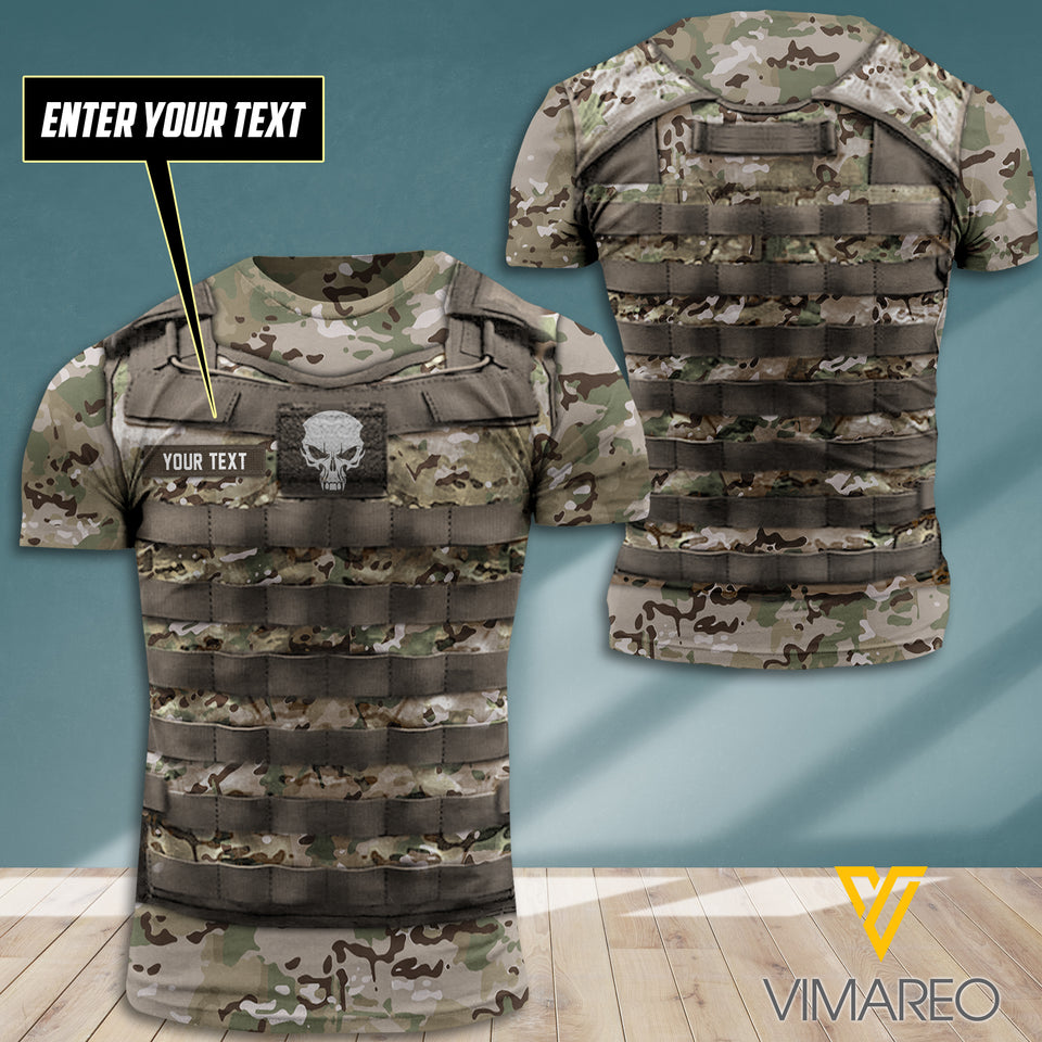 US SOLDIER CUSTOMIZE T SHIRT 3D PRINTED VIKING