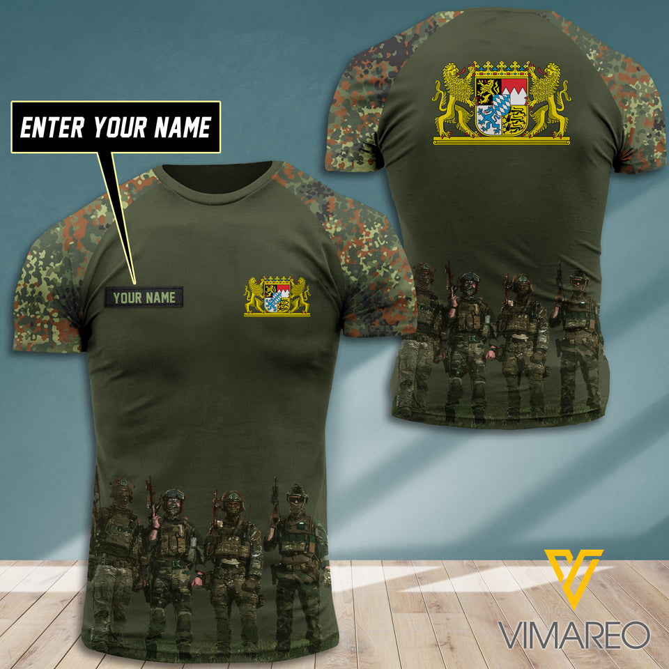 Bavaria CAMO CUSTOMIZE T SHIRT 3D PRINTED army