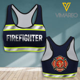 FIREFIGHTER Running team 3D printed Sport bra