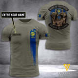Oregon VETERANS CUSTOMIZE T SHIRT 3D PRINTED TMTL BROTHER