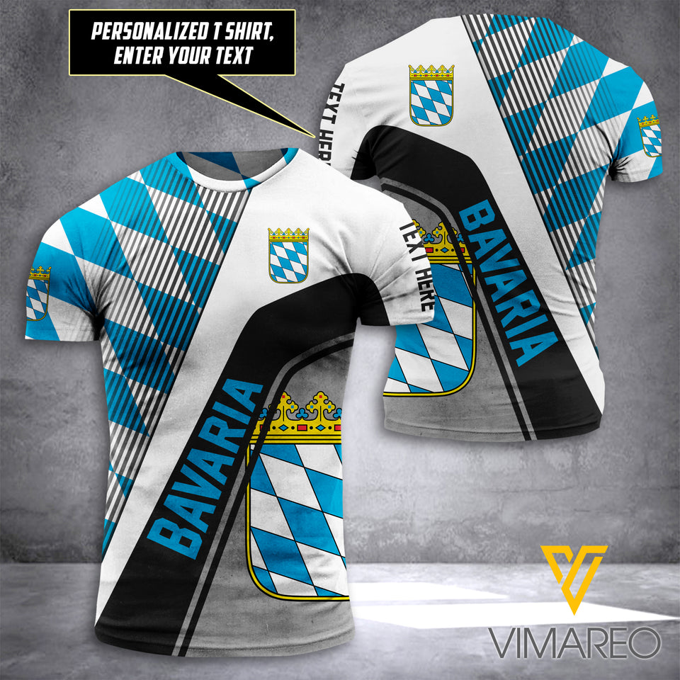 Bavaria CUSTOMIZE T SHIRT 3D PRINTED TL23