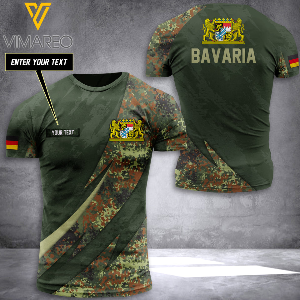 Bavaria CAMO CUSTOMIZE T SHIRT 3D PRINTED TL263