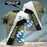 Bavaria CAMO CUSTOMIZE T SHIRT 3D PRINTED TL156