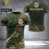 Brandenburg CAMO CUSTOMIZE T SHIRT 3D PRINTED TL263
