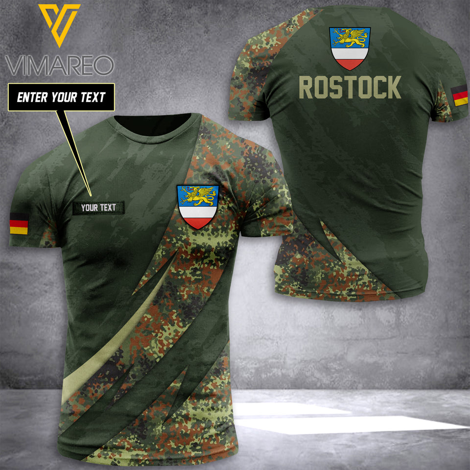Rostock CUSTOMIZE T SHIRT/HOODIE 3D PRINTED TL263