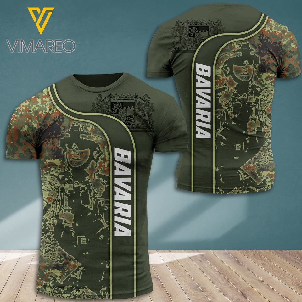 Bavaria T SHIRT 3D PRINTED TMTL ART266