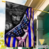 BLUE LINE Flag TMT JESUS