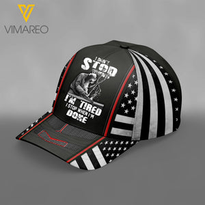 welder Peaked cap 3D MTP DONT STOP