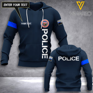 ArizoNA POLICE CUSTOMIZE T SHIRT/HOODIE 3D PRINTED TMT