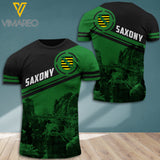 Saxony T SHIRT 3D PRINTED TMTL ART
