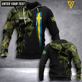 Sweden SOLDIER CUSTOMIZE HOODIE 3D TMTL