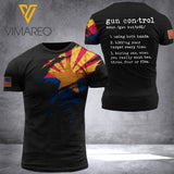 arizona T SHIRT 3D PRINTED TL273 ZAKA