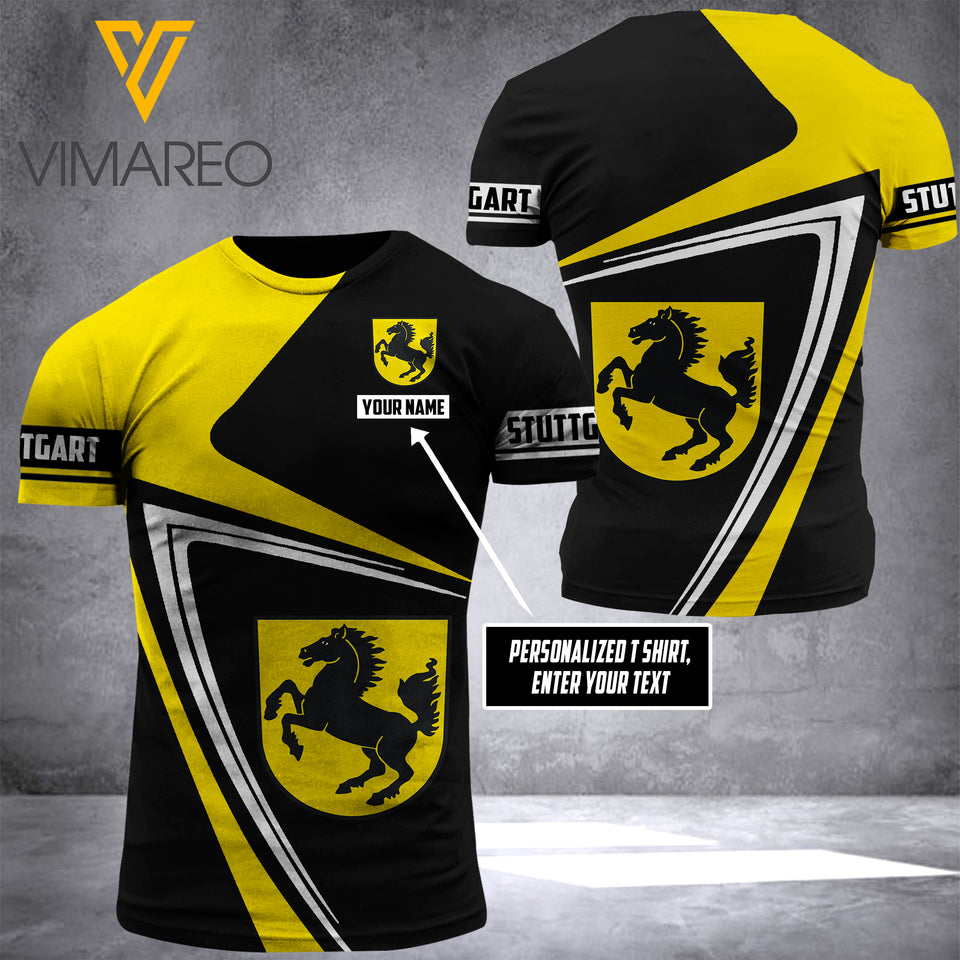 Stuttgart CUSTOMIZE T SHIRT 3D PRINTED TL166
