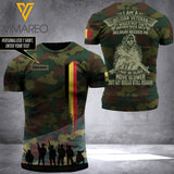 belgium CAMO CUSTOMIZE T SHIRT 3D PRINTED TMTL BROTHER