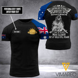 Australian ARMY CAMO CUSTOMIZE T SHIRT 3D PRINTED TMT COMBAT