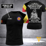 belgian ARMY CAMO CUSTOMIZE T SHIRT 3D PRINTED TMT COMBAT