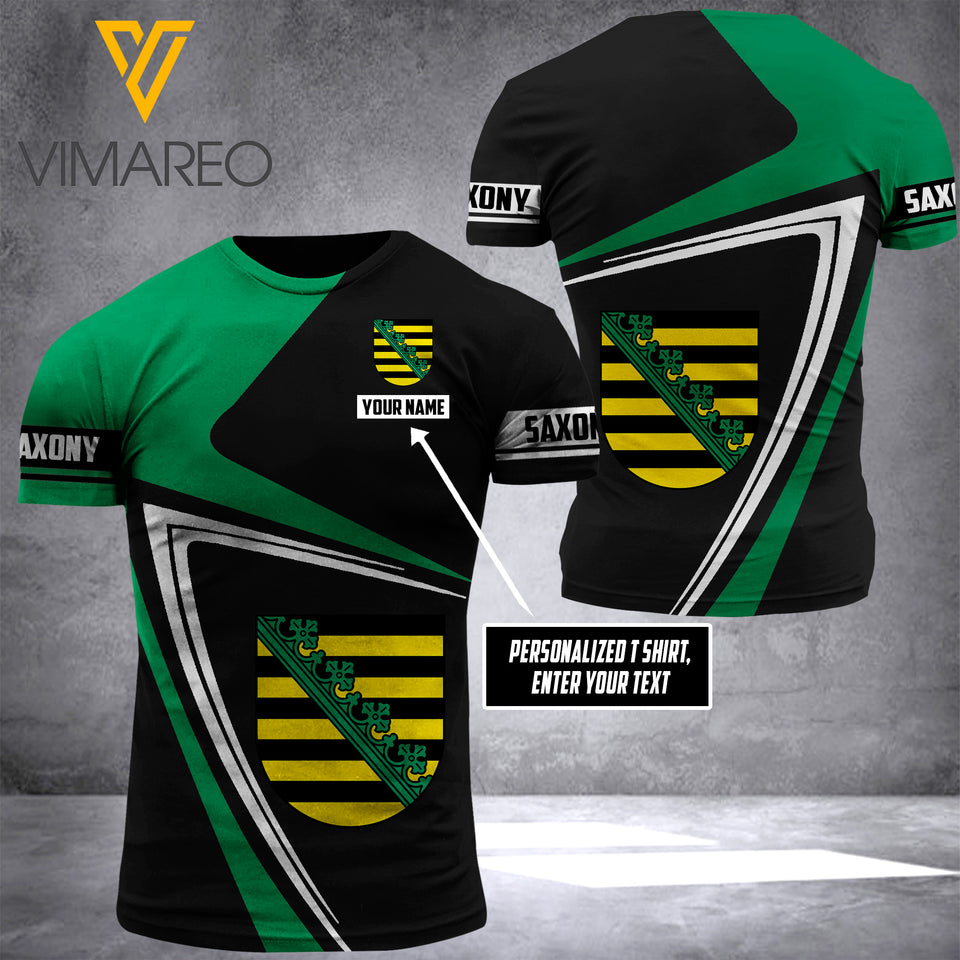 saxony CUSTOMIZE T SHIRT 3D PRINTED TL166