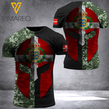 denmark soldier T SHIRT 3D PRINTED QTML74
